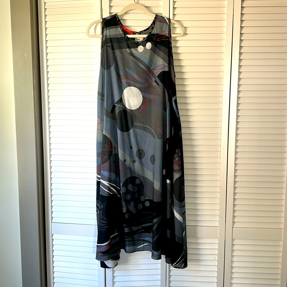Mexican designer Carmen Rion sundress purchased in Mexico City at her boutique